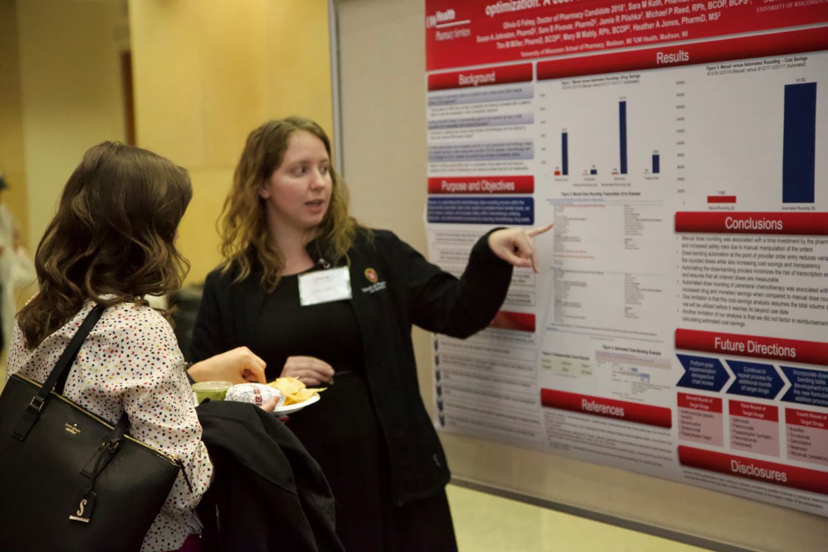 Poster being Presented