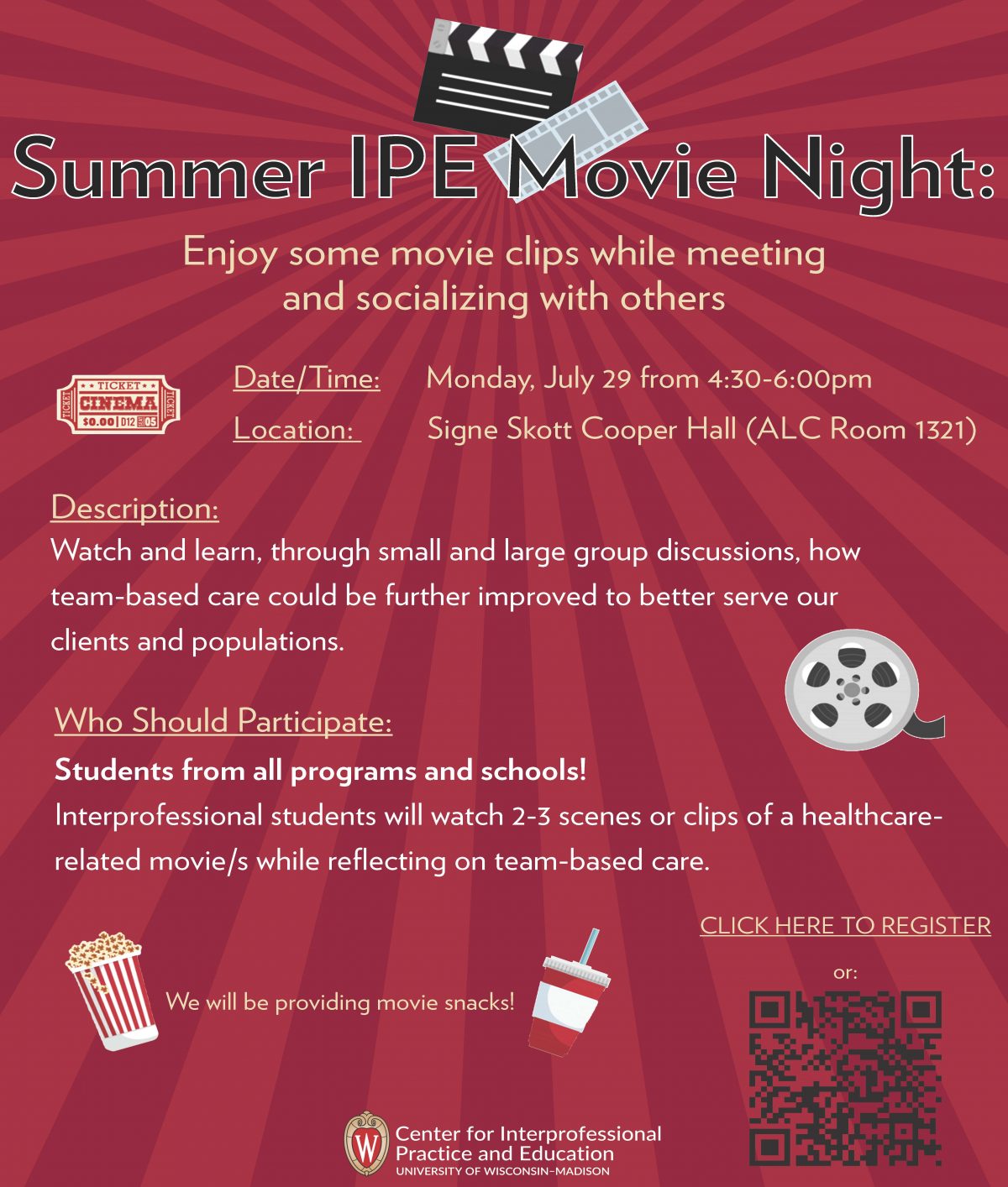 UW CIPE MovieNight