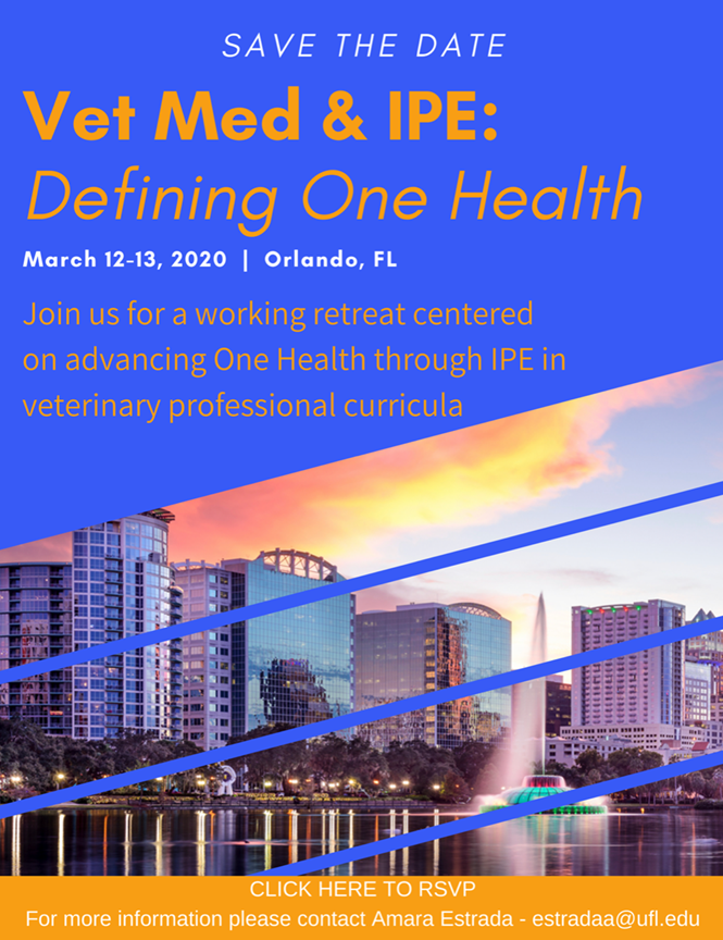 Vet Med and IPE- One Health