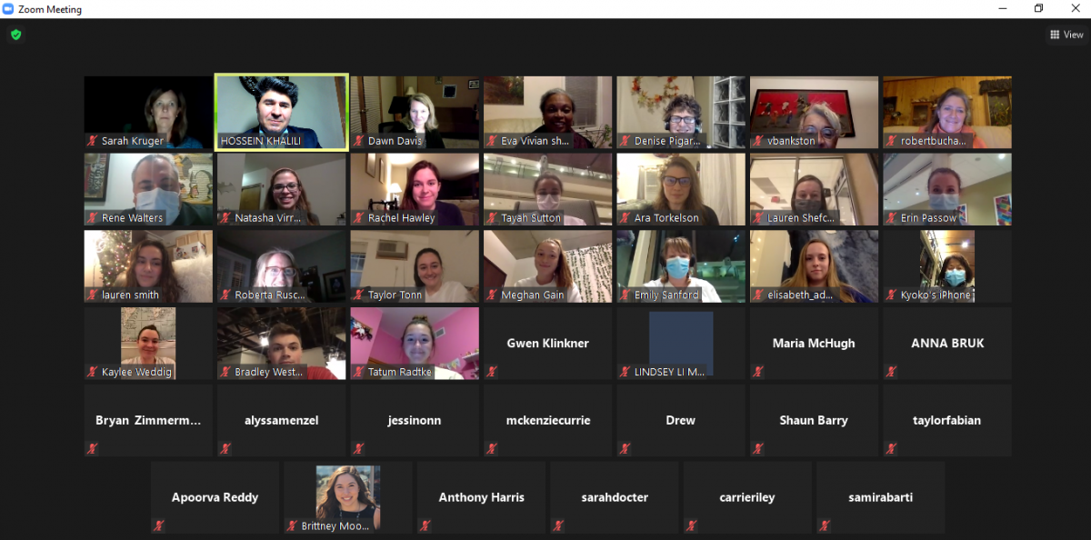 KESBSR Zoom Meeting Participants