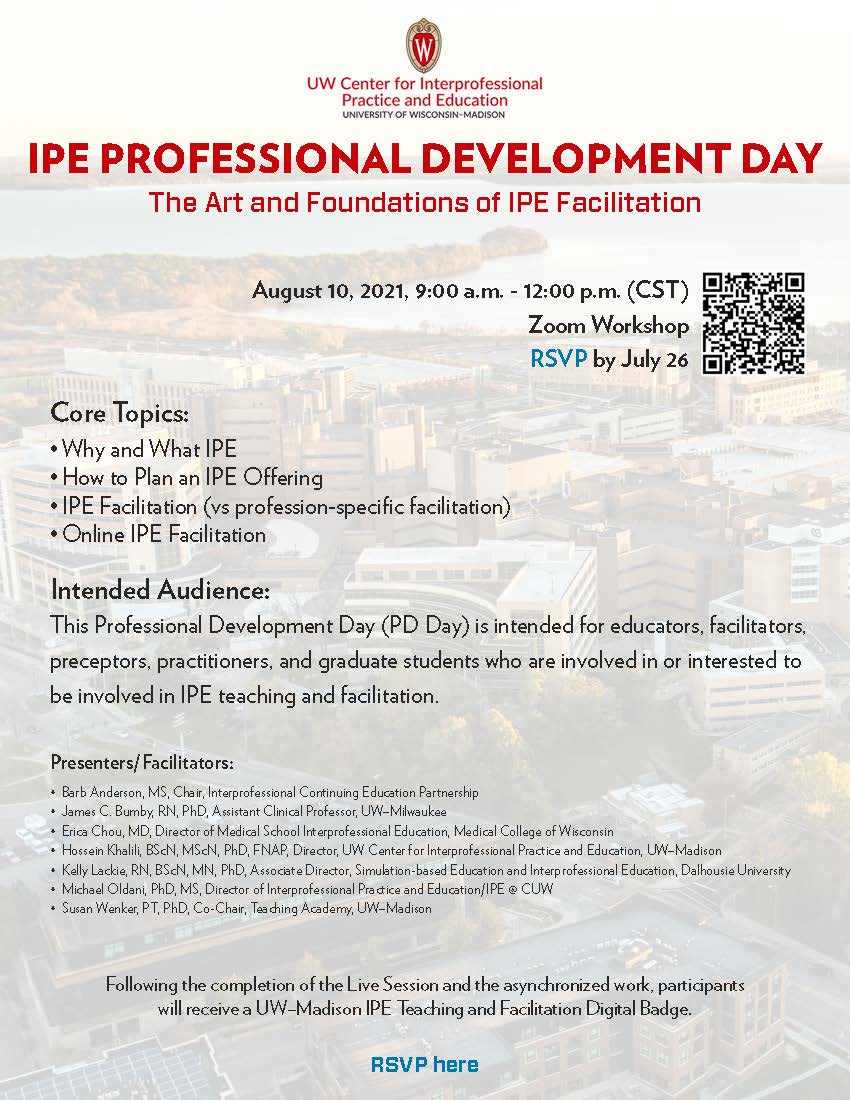 UW CIPE PD Day Flyer
