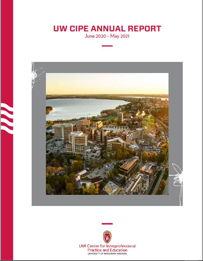 20-21 UW CIPE Annual Report Title page