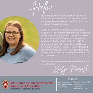 New Hire- Kaitlyn Maratik
