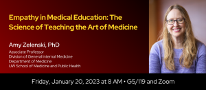 Empathy in Medical Education- The Science of Teaching the Art of Medicine with Amy Zelenski, PhD