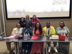 KES: AFTERSHOCK Panel Discussion- Micaela Berry-Smith, Cheryl Casey'Grant, Chandra Lewis, and Zakiyyah Sorensen, Sweta Shrestha, Tarakee Jackson, Roberta Rusch, Kaitlyn Hawley