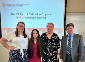 UW CIPE (Kaitlyn Hawley, Roberta Rusch, Hossein Khalili) and Sarah Uhm