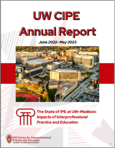 UW CIPE 2022-2023 Annual Report Cover