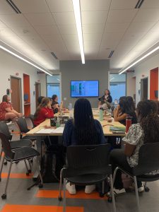 HPSP students learning about CTAC from CTAC Director Jenna Patenaude