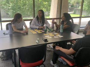 HPSP Students working on IPE Match Game Activity