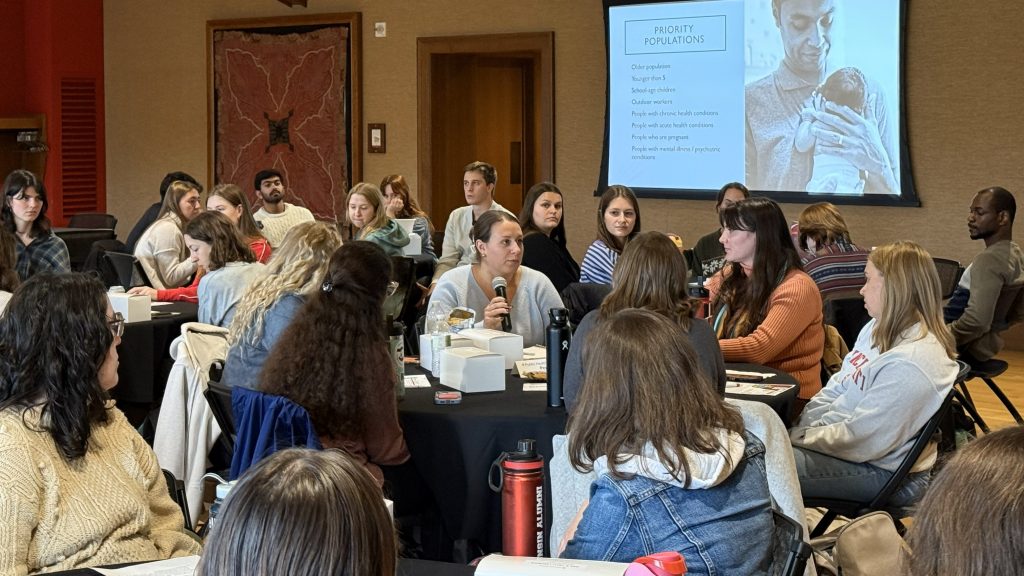 Image of active learning event.