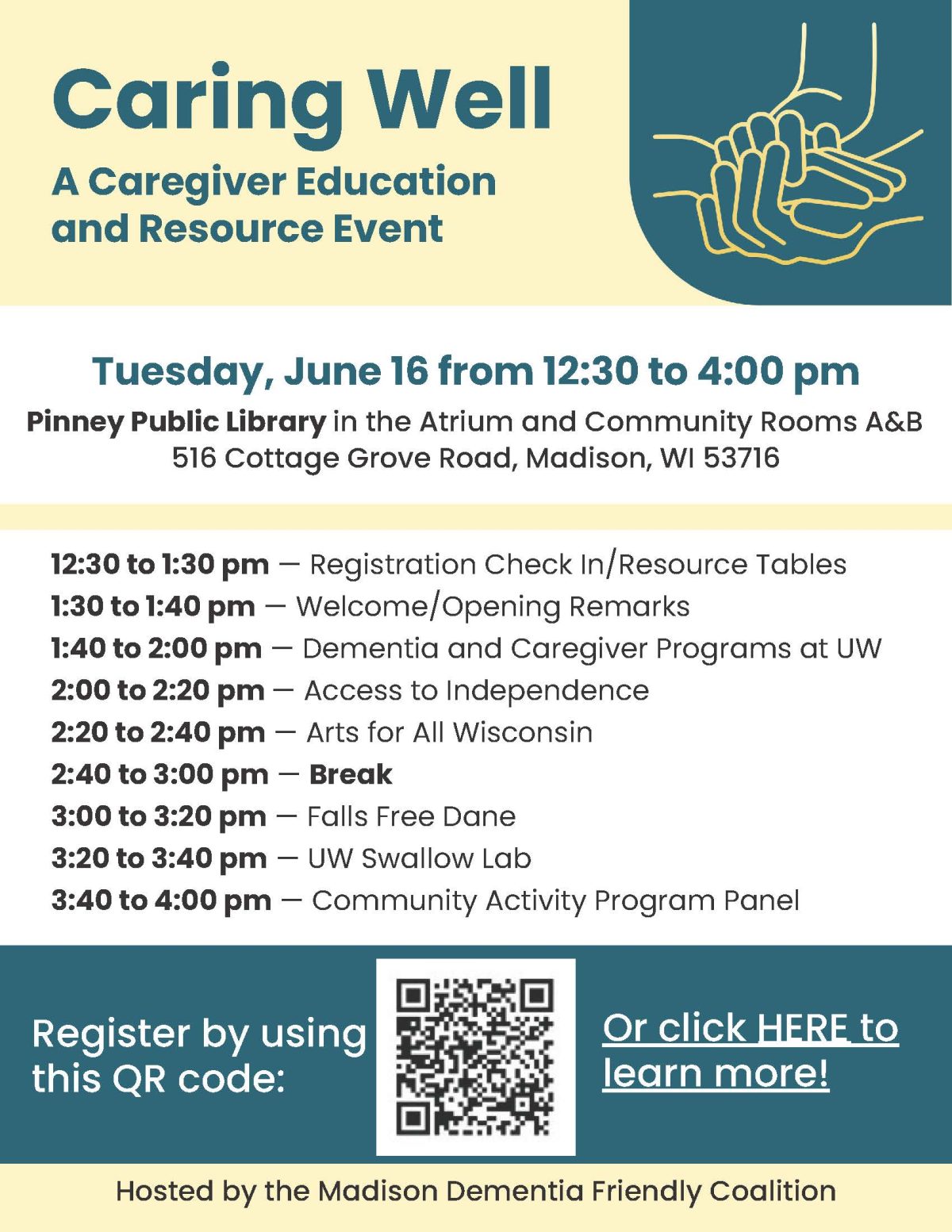 Register Now for Caring Well: A Caregiver Education and Resource Event (6/16/26)